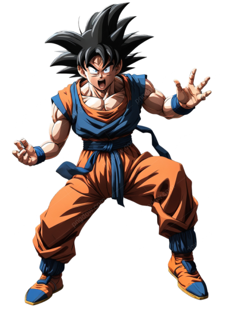 High Quality Goku PNG Image with Transparent Background Download Now ...