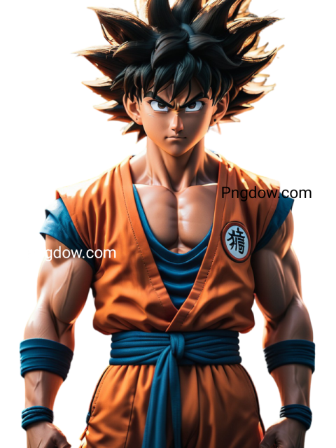 High Quality Goku PNG Image with Transparent Background for Versatile Use