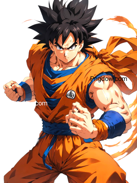 How to create custom Goku illustrations in PNG format