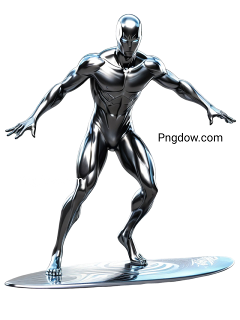 Unleash Your Creativity with Stunning Silver Surfer PNG Images
