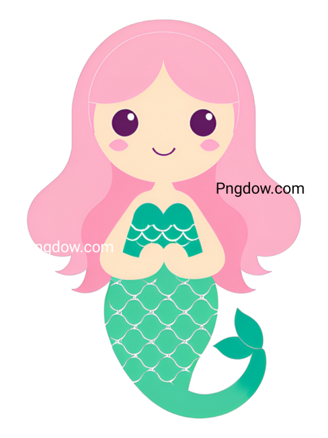 cute mermaid svg