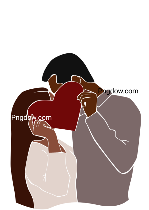 Couple in love png image with transparent background, Couple in love, (29)