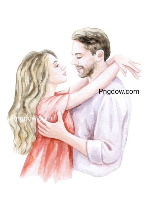 Couple in love png image with transparent background, Couple in love, (21)