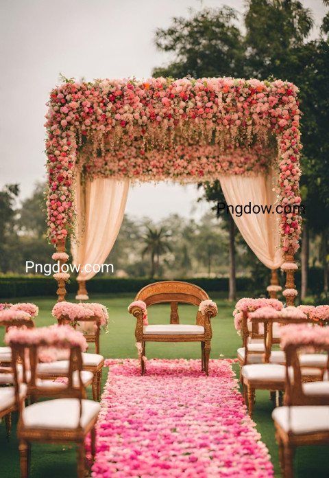 Capture the Beauty of a Floral Beachside Wedding Mandap with Stunning Photos,image