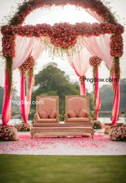 Captivating Floral Beachside Wedding Mandap, Picture Perfect Moments