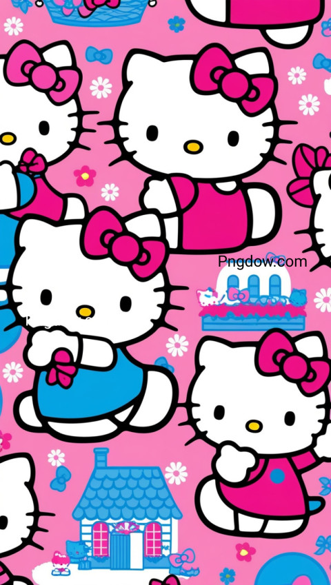 personalized hello kitty wallpaper