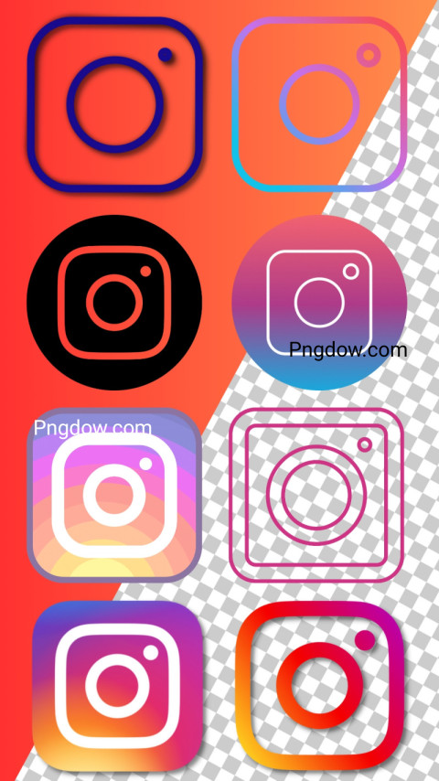 Premium PSD for Free | 3d rendering ofinstagram icon for Free