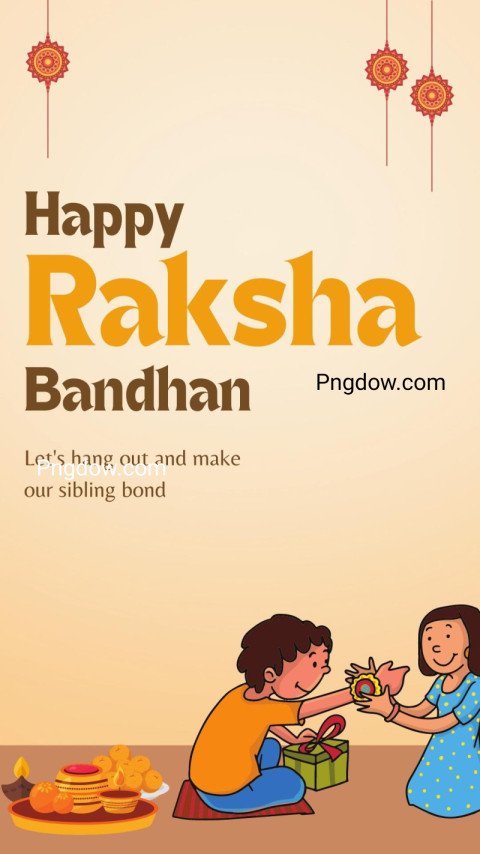 Happy Raksha Bandhan Instagram Story image for free