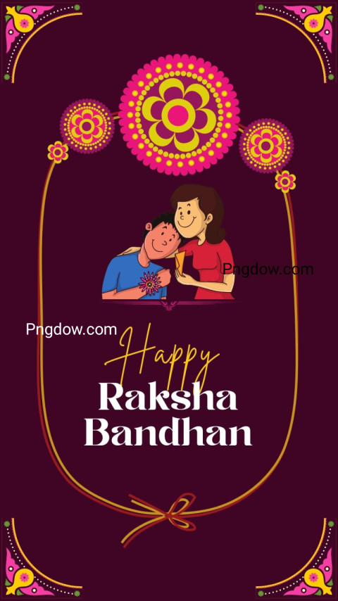 Happy raksha Bandhan Instagram post free download image