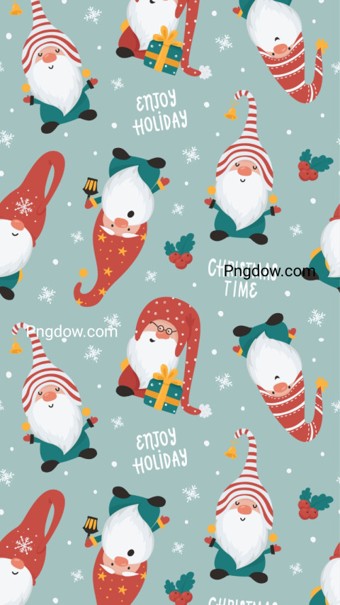 Festive iPhone Wallpaper for a Magical Christmas Season