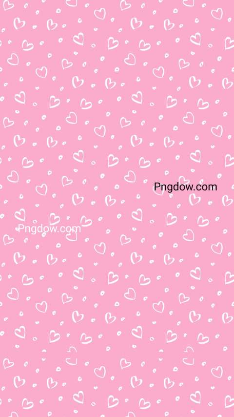 Pink Heart Phone Wallpaper free