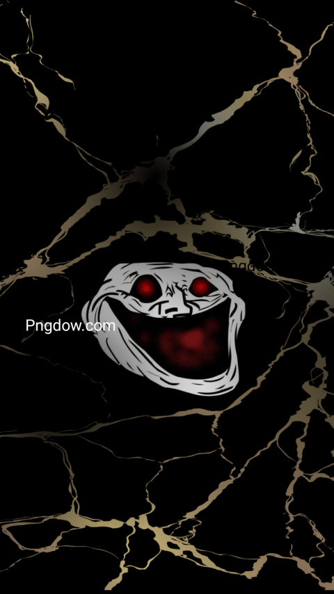 Download Free Black Troll Face Wallpaper Now