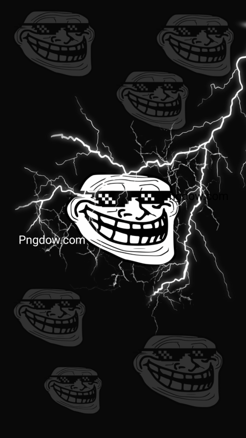 Get the Iconic Troll Face as Your Free Wallpaper Now