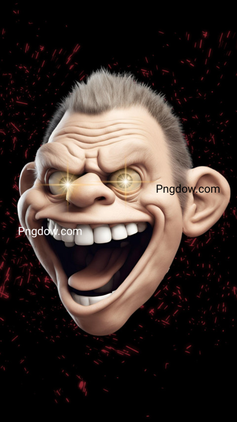 Download Black Troll Face Wallpaper