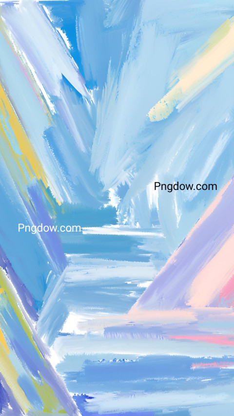 blue background painting