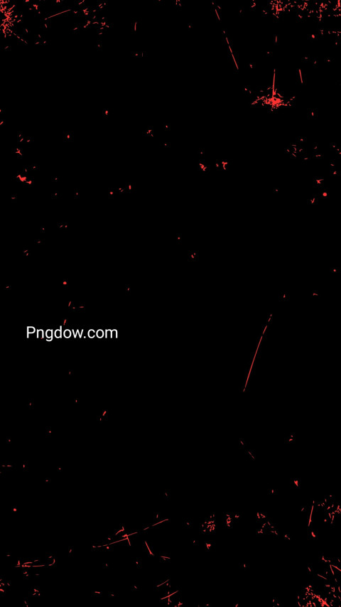 Black background with vibrant red paint splatter