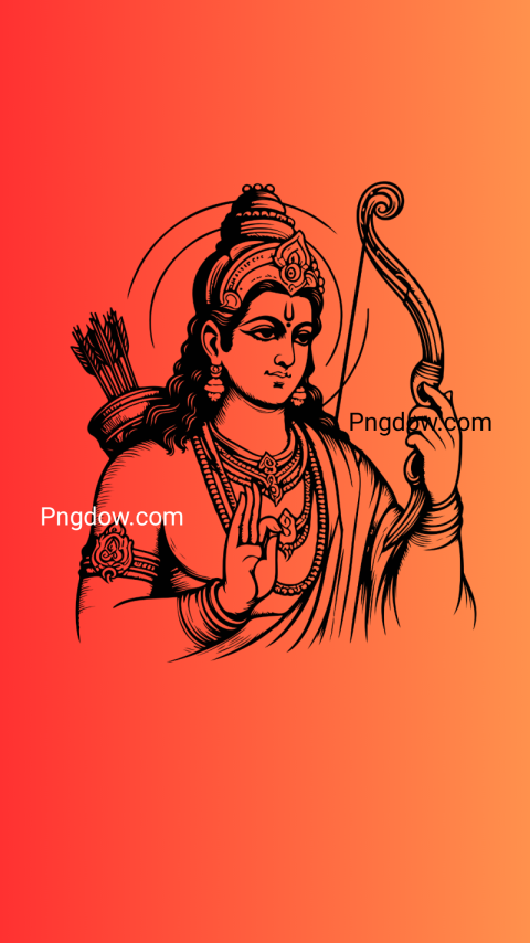 wallpaper logo jai shree ram