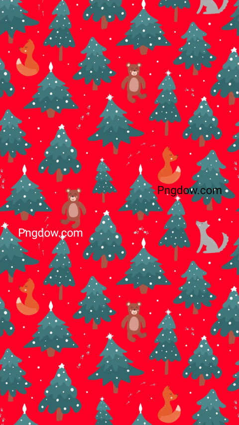 Red Christmas wallpaper free