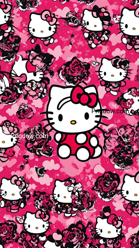 cute hello kitty wallpape for free download