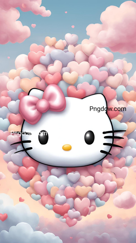 hello kitty wallpaper aesthetic, cute hello kitty wallpaper