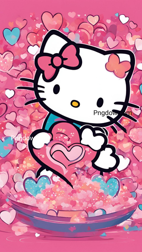 cute hello kitty wallpaper, hello kitty wallpaper aesthetic