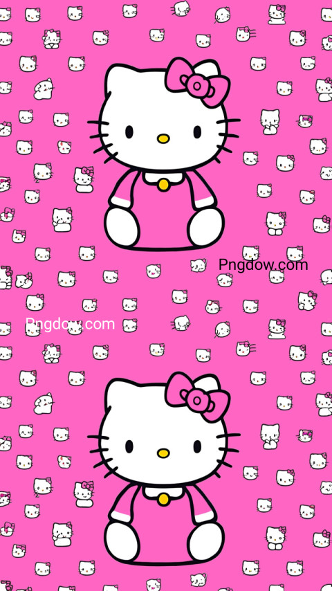 pink hello kitty wallpaper free