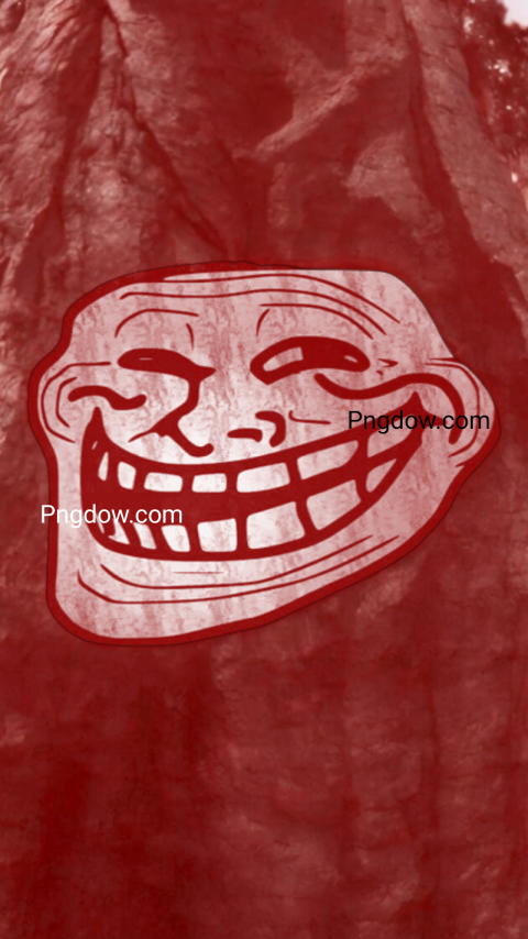 scary troll face wallpaper