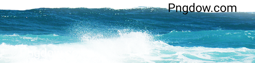 High Quality Sea wave PNG Image with Transparent Background