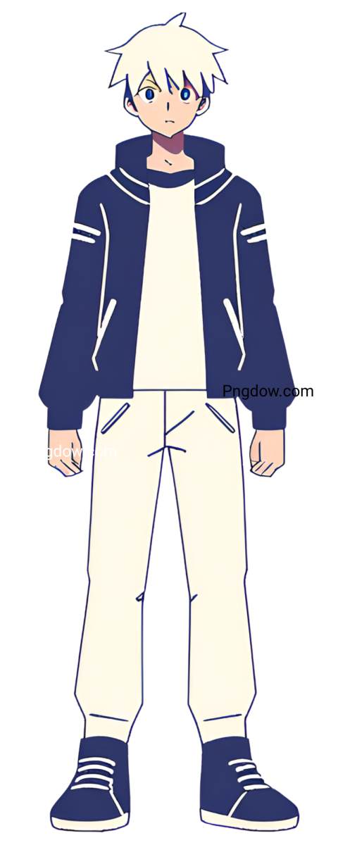 anime boy png full body images