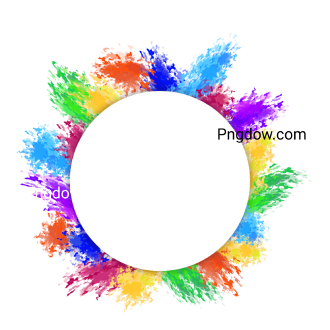 Vibrant Holi Paint Spray PNG Picture, Color Splash Indian Tradition