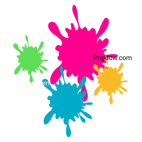 Download Free Transparent Holi Color PNG Image for Festive Designs