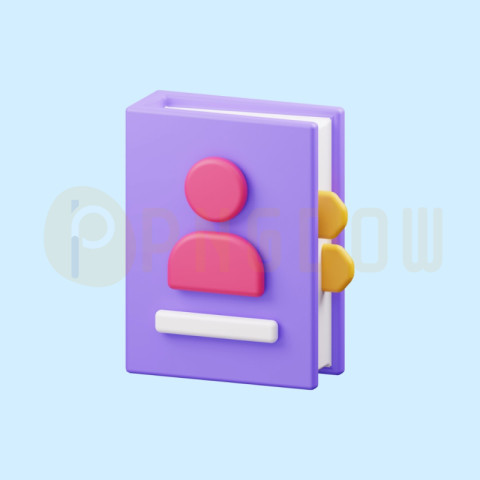 Free Vector, Blue Purple 3D Illustrations Icons Icon Set (1)