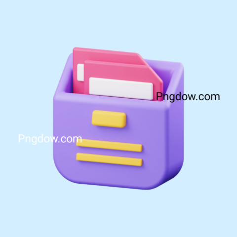 Free Vector, Blue Purple 3D Illustrations Icons Icon Set (7)