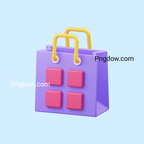 Free Vector, Blue Purple 3D Illustrations Icons Icon Set (13)
