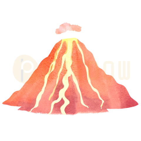 Stunning Volcano PNG Image with Transparent Background   Download Now