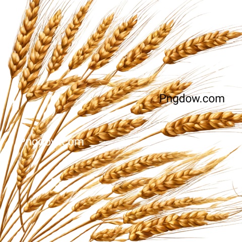 High Quality Wheat PNG Image with Transparent Background