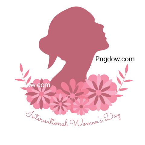 International Women's Day PNG transparent background