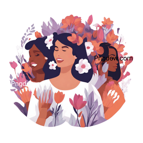 International Women's Day PNG image with transparent background, International Women's Day PNG