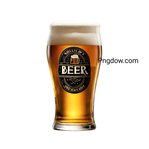 Are there any free resources for downloading Beer illustrations in PNG format