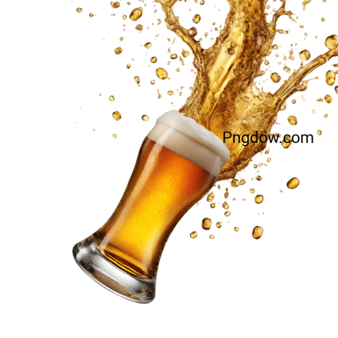 Beer PNG image with transparent background, edelweis