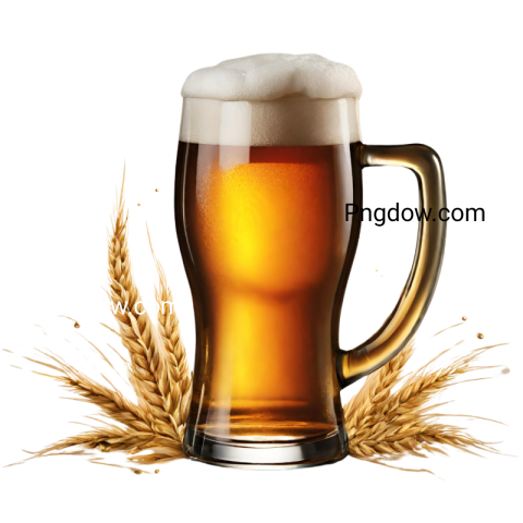 Stunning Beer PNG Image with Transparent Background for Versatile Use