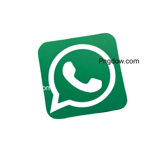 Download Stunning 3D whatsapp logo PNG Image with Transparent Background