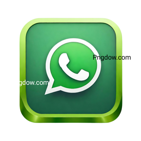3D WhatsApp Logo PNG Transparent Free High Quality Download
