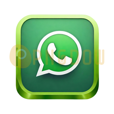 3D WhatsApp Logo PNG Transparent Free High Quality Download