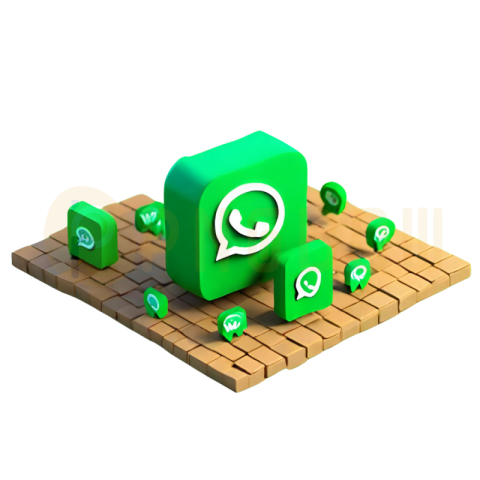 High Quality 3d whatsapp logo PNG Image with Transparent Background   Free Download
