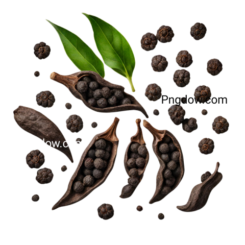 How to create custom Black pepper illustrations in PNG format