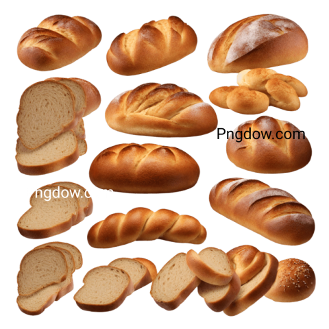 High Quality Bread PNG Image with Transparent Background for Versatile Use