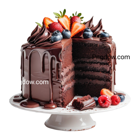 Stunning chocolate Cake Transparent Images for Your Creative Project