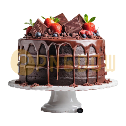 Stunning chocolate cake Cake Transparent Images for Your Designs