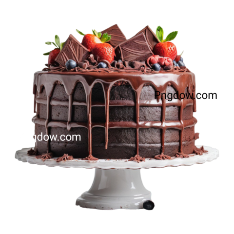 Stunning chocolate cake Cake Transparent Images for Your Designs